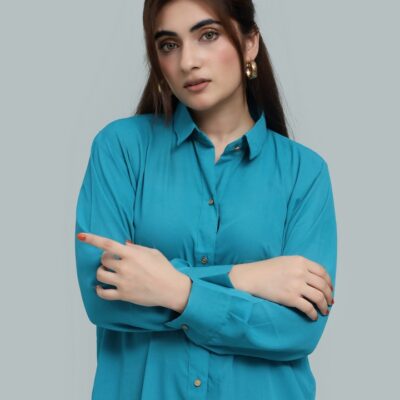 Front Open Co-ord Set in Georgette Material-Summer 2025