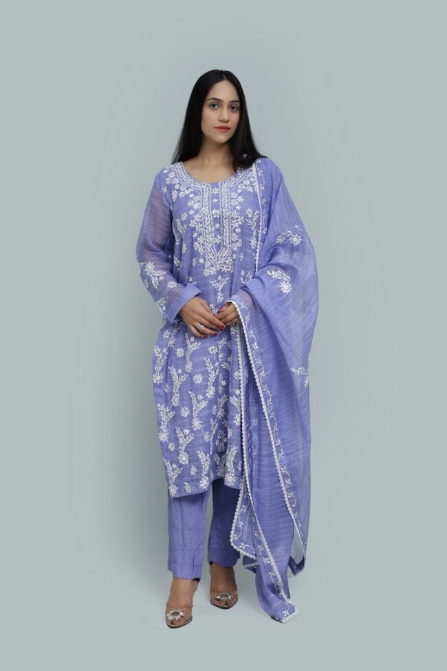 Naqsh-Hand Embroidered Dress-RTW