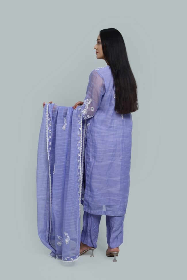Naqsh-Hand Embroidered Dress-RTW - Image 5