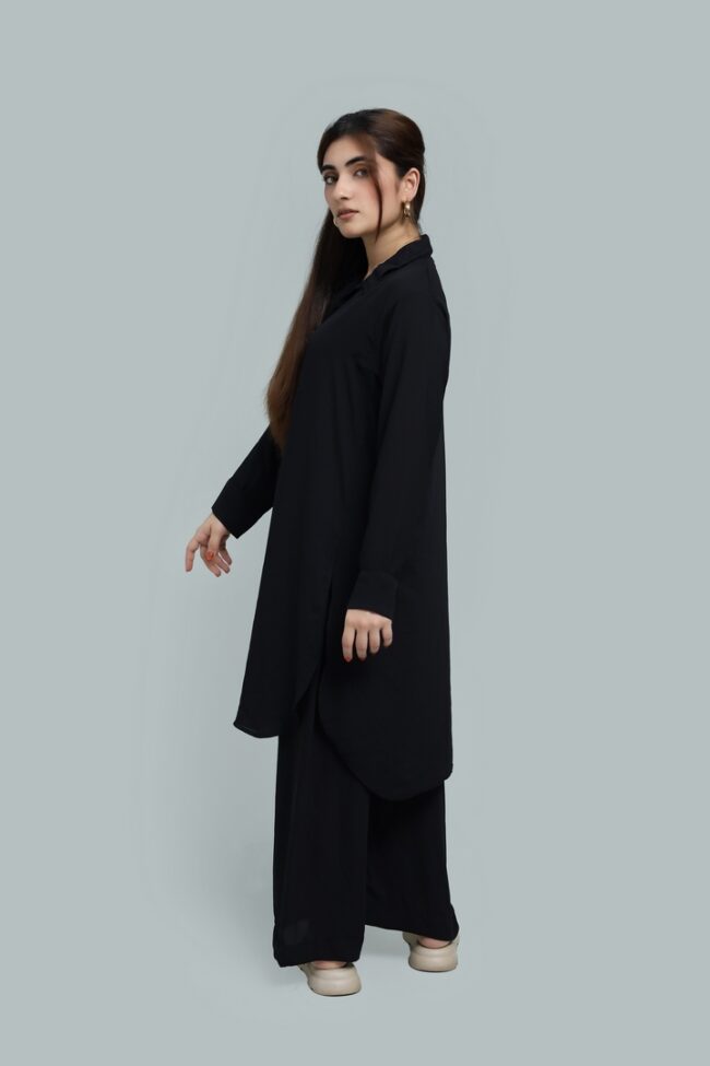 Co-ord Set in Georgette Material-RTW - Image 4